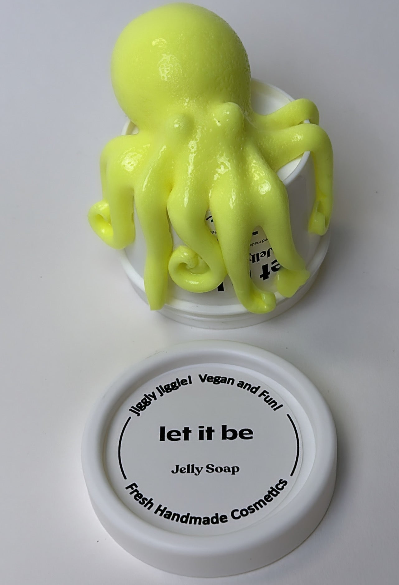 Crazy Octopus - with Rose Scent Jelly Soap