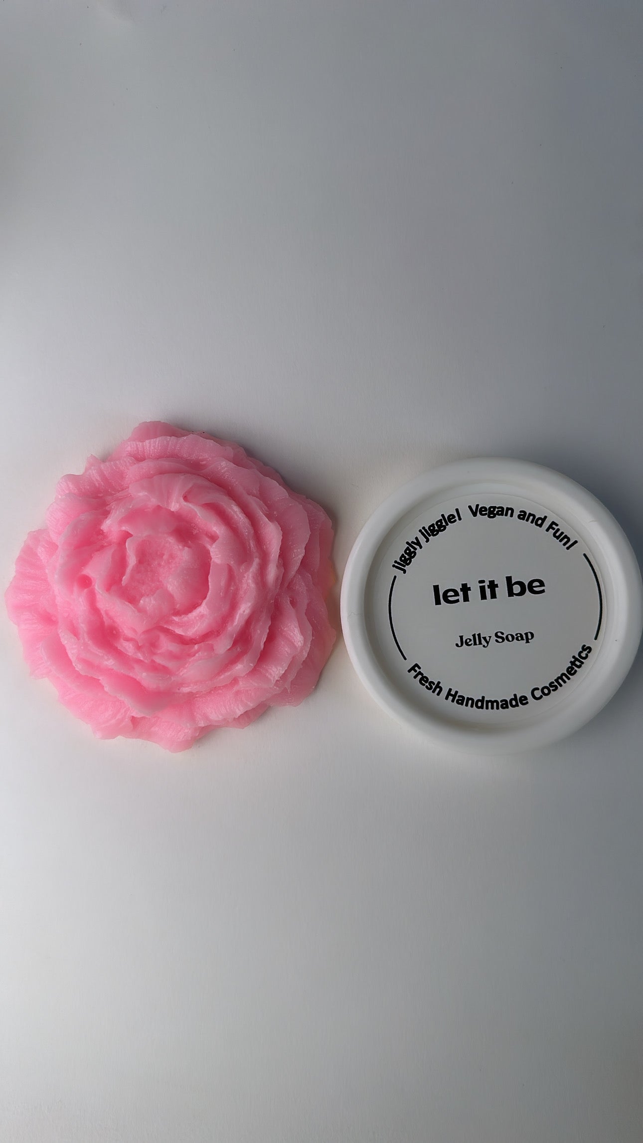 Peony - with Rose Scent Jelly Soap