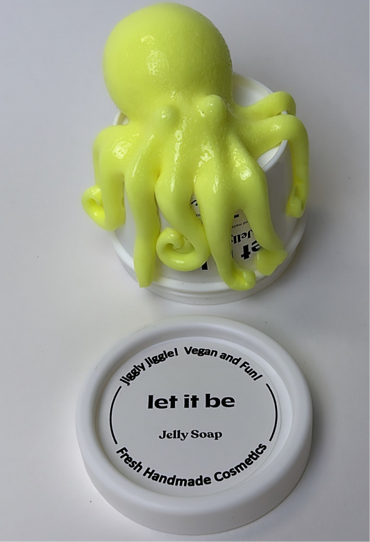 Crazy Octopus - with Rose Scent Jelly Soap
