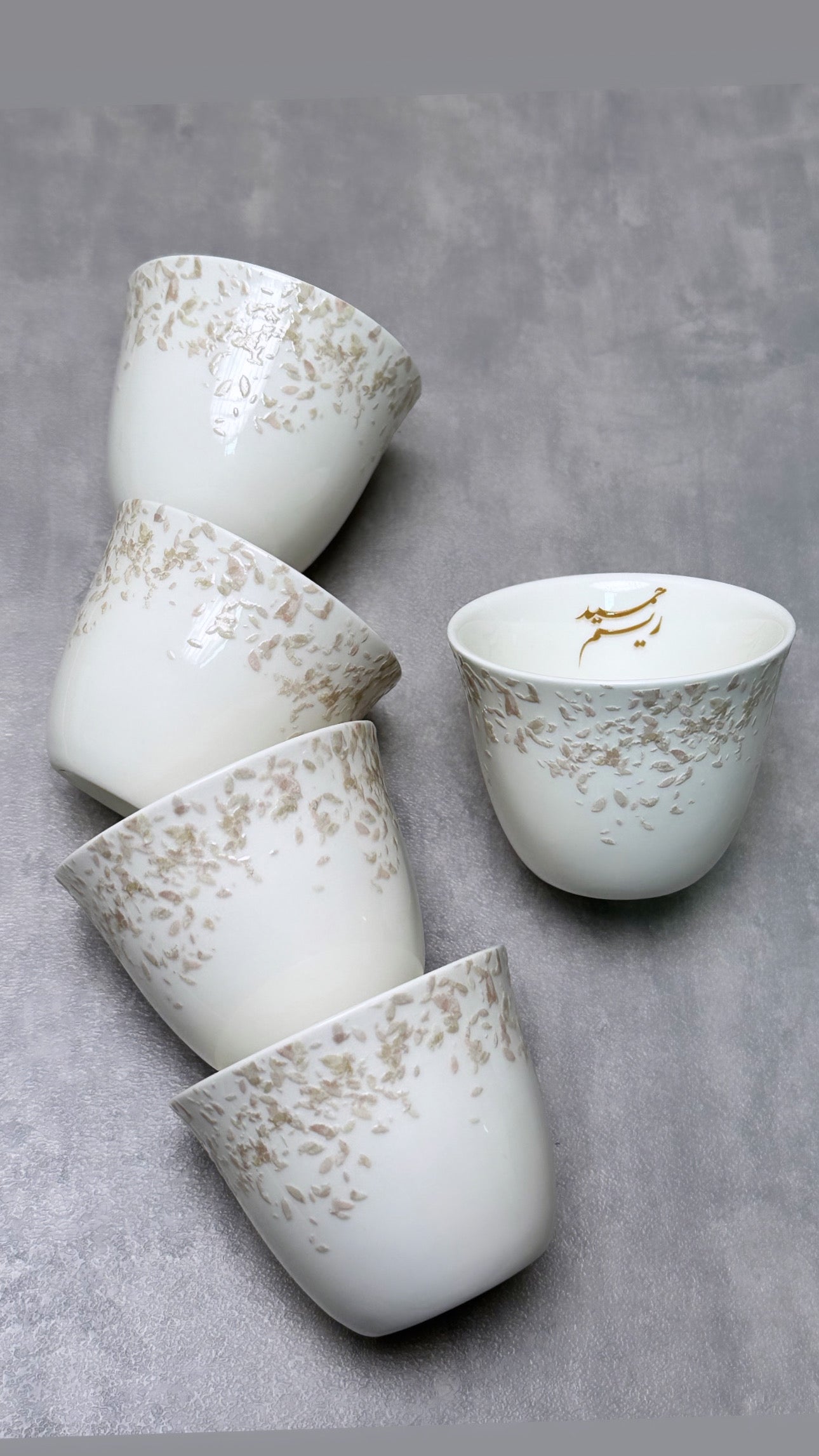 Customizable Coffee Cup - print inside + two sides or all around ( if applicaple ) - 6 pieces - no boxes