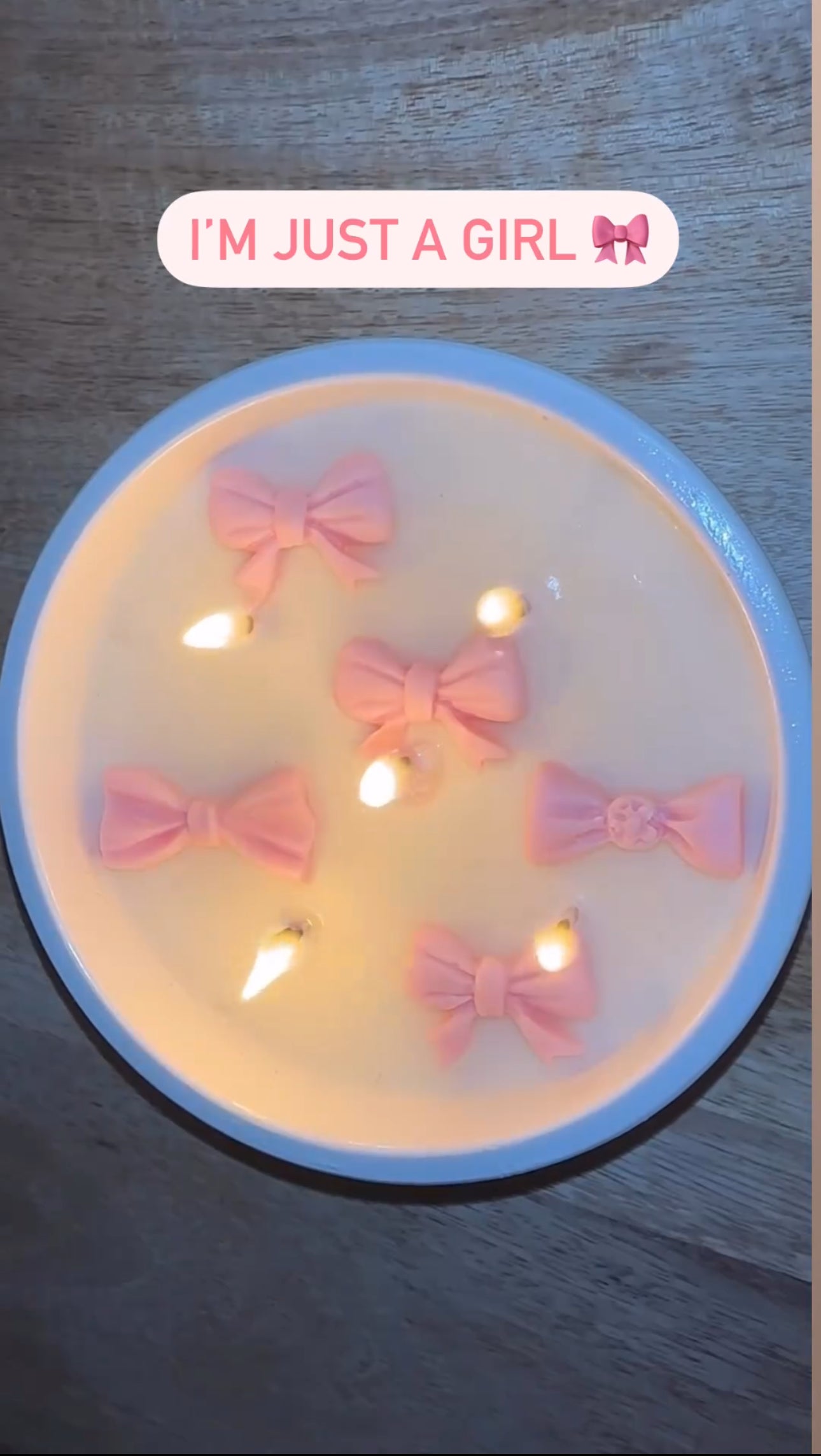 I’m just a Girl Candle