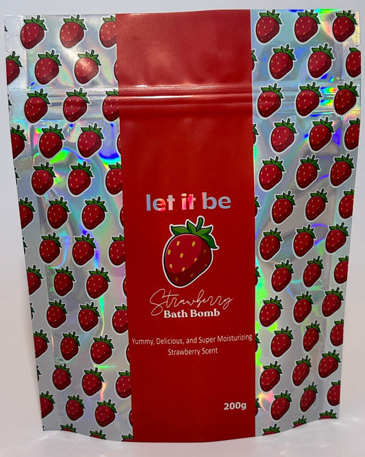 Strawberry Bath Bomb
