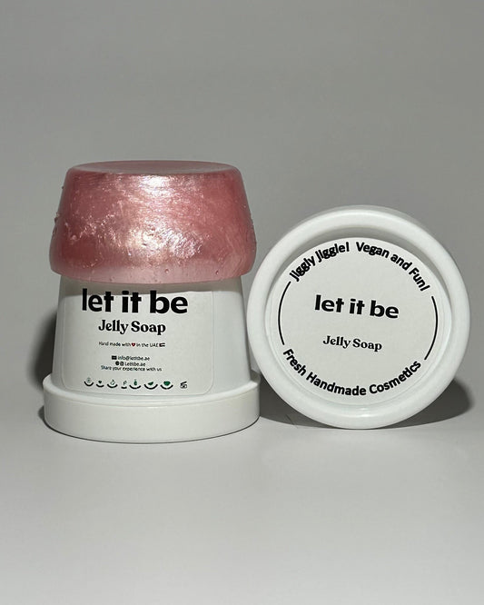 Rose in a Jar  - Jelly Soap